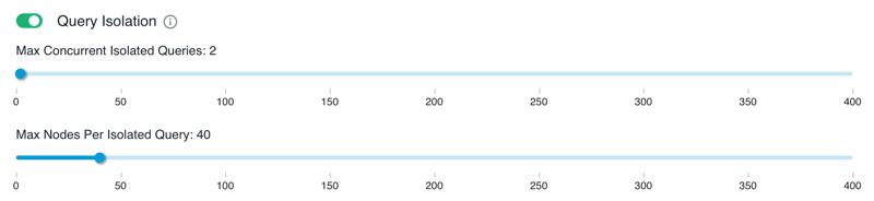Enabling or disabling query isolation for Hive Virtual Warehouses